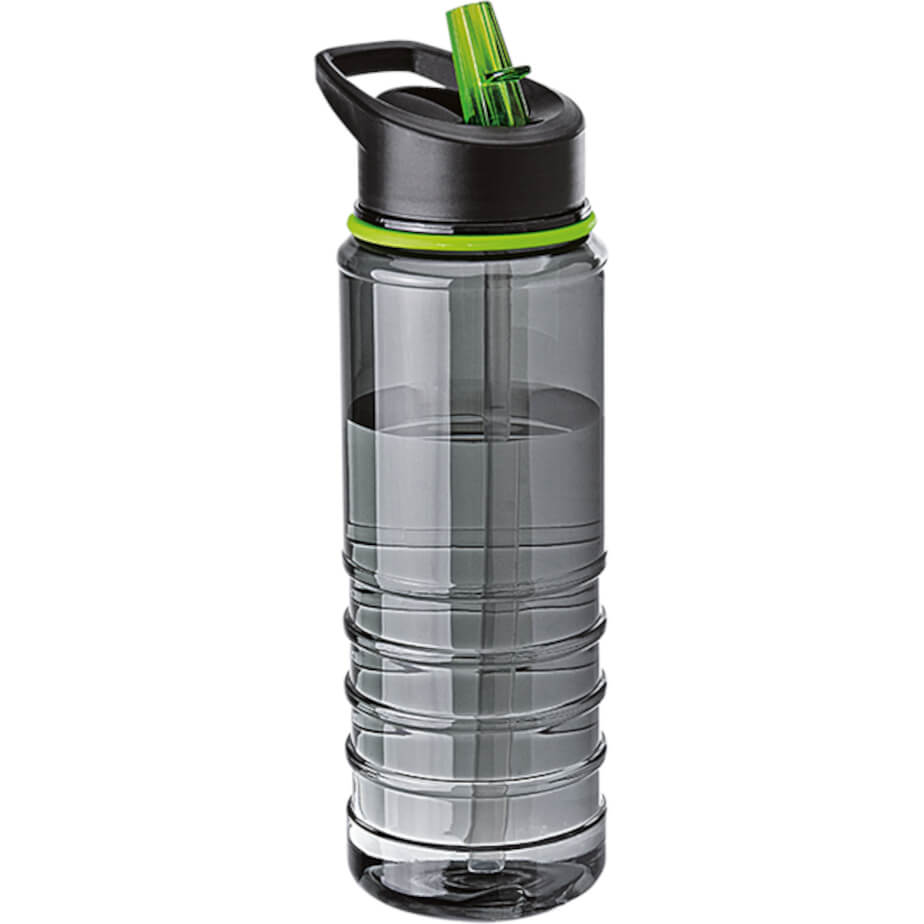 750ml Tritan Bottle With Straw Green Unbranded